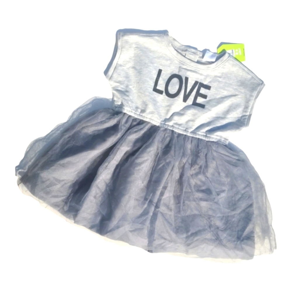 Crazy 8 2T girls grey dress